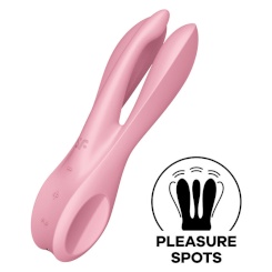 Satisfyer Dual Love Vibraattorilla - Punainen