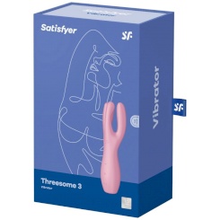 Satisfyer - threesome 3 vibraattori  pinkki 3