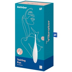 Satisfyer - twirling fun tip vibraattori  valkoinen 3