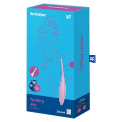 Satisfyer - twirling joy clit tip vibraattori  pinkki 3