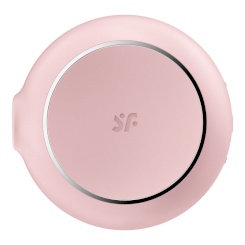 Satisfyer - pro to go 3 tupla air pulse stimulaattori & vibraattori  pinkki 1
