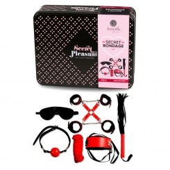 Secret Play Bdsm Set 6 Pcs Red Collection