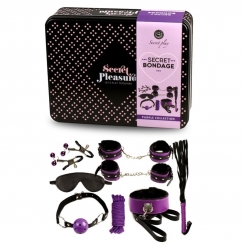 Secret Play Bdsm Set 8pcs Purble /black.