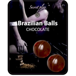 Secretplay - 2 Brazilian Balls Chocolat