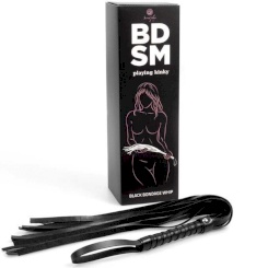 Secretplay -  musta bondage whip bdsm collection