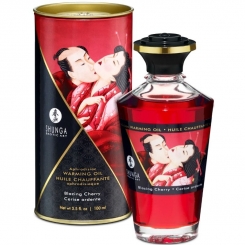 Shunga - hierontaöljy with heat effect intense suklaa flavor 100 ml