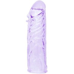 Baile - penis sheath with stimulaattori points  purppura 14 cm