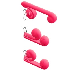 Snail Vibe - Rullautuva Klitoriskiihotin - Pinkki 4