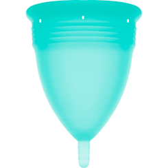 Stercup - fda silikoni kuukuppi  -  l aquamarine 3