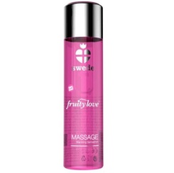 Swede - fruity love lämmittävä hierontaöljy intense tumma suklaa 60 ml