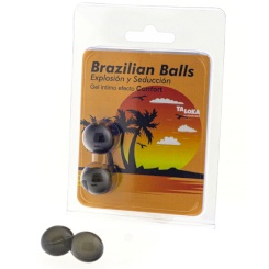 Taloka - 2 brazilian balls electric värisevä effect exciting gel