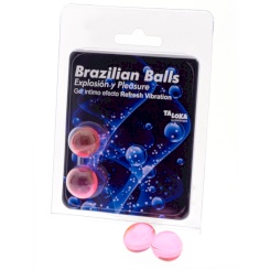 Taloka - 2 brazilian balls cold effect exciting gel