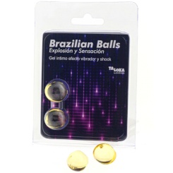 Taloka - 2 brazilian balls mint intimate gel