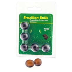 Taloka - 5 Brazilian Balls Suklaa...