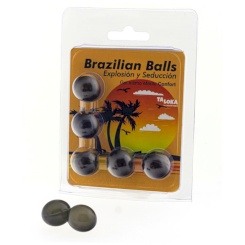 Taloka - 2 brazilian balls super hot effect exciting gel