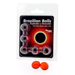 Taloka - 2 brazilian balls super hot effect exciting gel