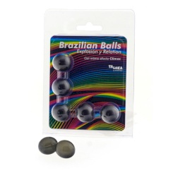 Taloka - 5 brazilian balls cold & värinä effect exciting gel