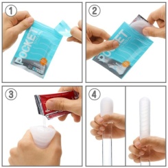 Tenga - click ball masturbaattori pocket 2