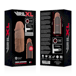 Virilxl - Penisjatko - Extra Comfort Sleeve V3 - Ruskea 3