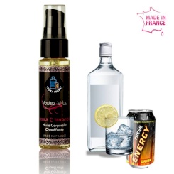 Voulez-vous Warming Body Oil- Vodka Red...