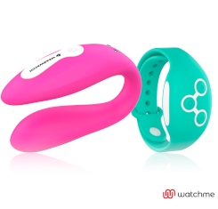 Wearwatch - watchme dual technology vibraattori  fuksia / snow