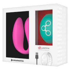 Wearwatch - dual technology watchme vibraattori  fuksia / seawater 6