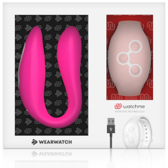 Wearwatch - watchme dual technology vibraattori  fuksia /  pinkki 5