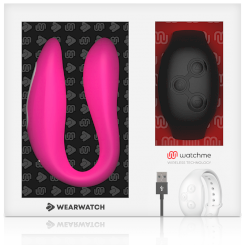 Wearwatch - watchme dual technology vibraattori  fuksia/azabache 5