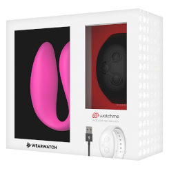 Wearwatch - watchme dual technology vibraattori  fuksia/azabache 6