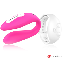 Wearwatch - watchme dual technology vibraattori  fuksia / snow