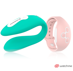 Wearwatch - dual technology vibraattori watchme aquamarine / jet