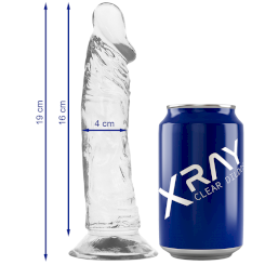 X ray - valjaat +  kirkas cock 19 cm x 4 cm 6