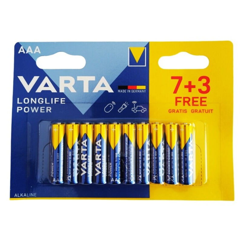 Varta Longlife Power Alkaline Battery...